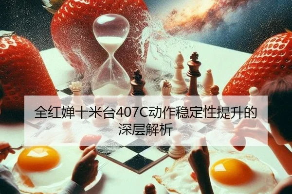 全红婵十米台407C动作稳定性提升的深层解析