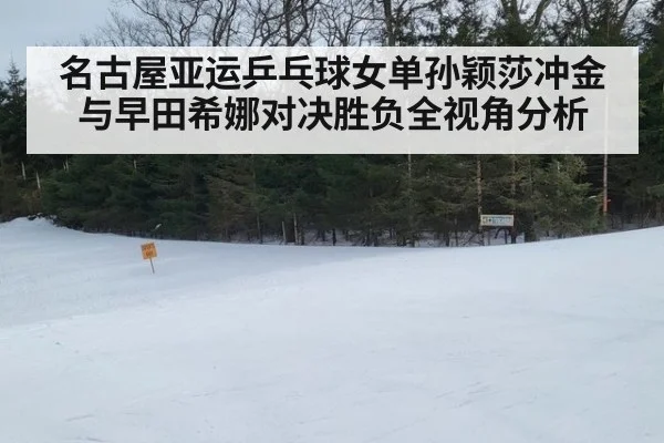 名古屋亚运乒乓球女单孙颖莎冲金与早田希娜对决胜负全视角分析